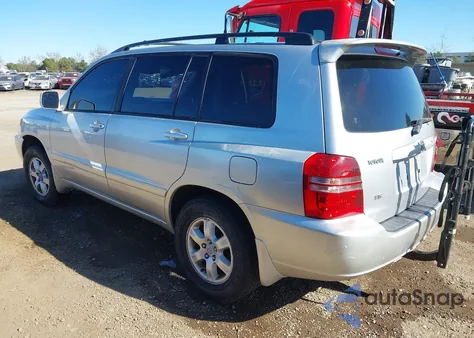 2003 Toyota Highlander V6 from USA, damaged, VIN JTEGF21AX30073392
